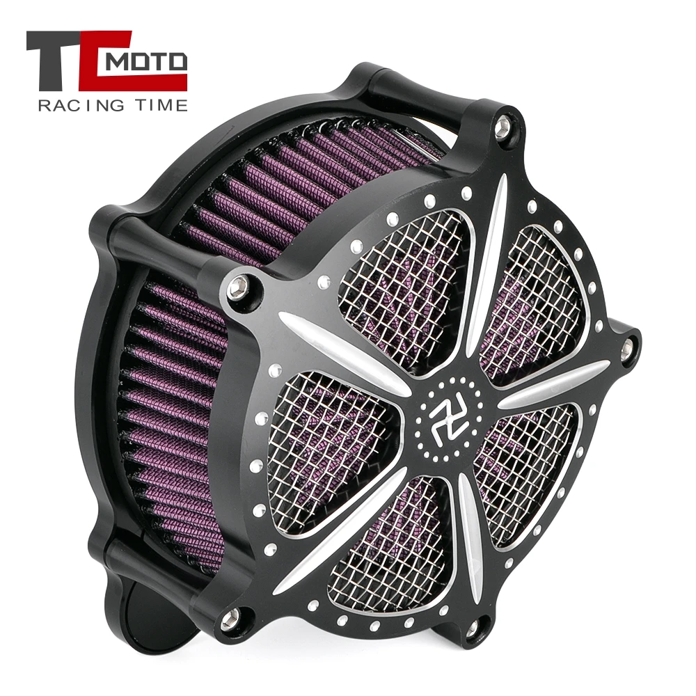 Фильтр для мотоцикла TCMOTO алюминиевый очиститель воздуха подходит Harley Touring Road King