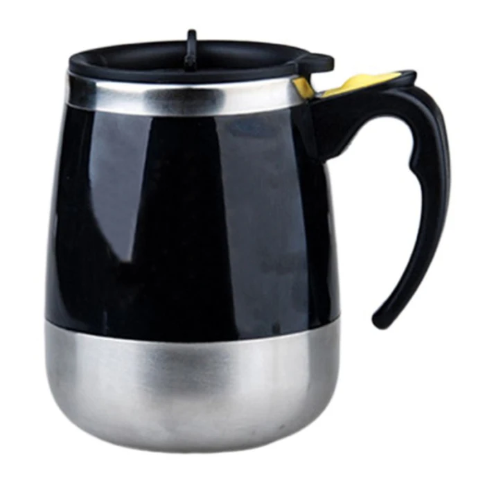 Автоматическая кружка для перемешивания, электрическая, самоперемешивающаяся, из нержавеющей стали, чашка для кофе DTT88