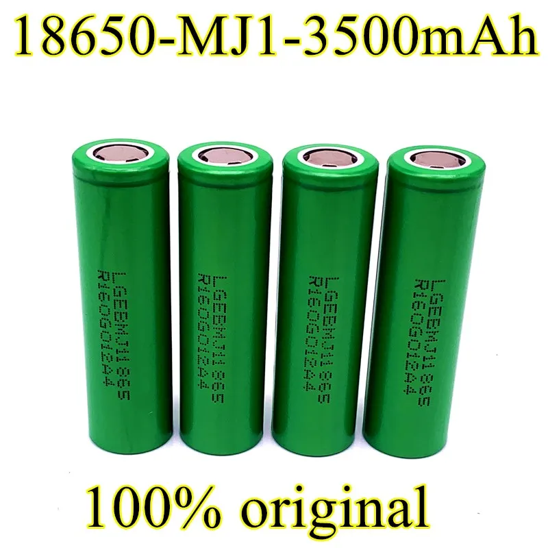 

Battery MJ1 3.7 v 3500 mah 18650 Lithium Rechargeable Battery For Flashlight batteries for 18650 LG MJ1 3500mah battery
