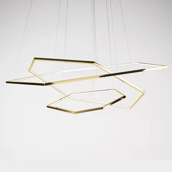 

2019 Nordic Style Luxury Hanging Decorative Modern Led Pendant Lamp Chandelier Lighting Customized Modern Adjustable Lighting