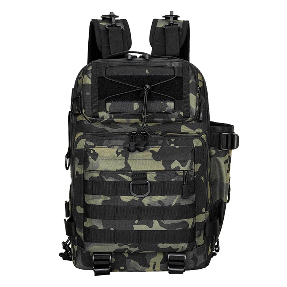 Details about   Fishing Backpack Outdoor Tackle Bag Tactical Bag Cross Body Multifunctional USA 