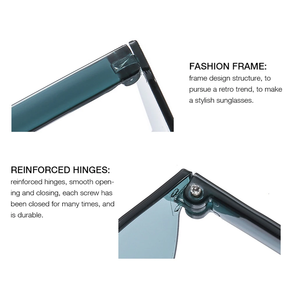 Борода Стиль Солнцезащитные очки кошачий глаз Для женщин модные Брендовая