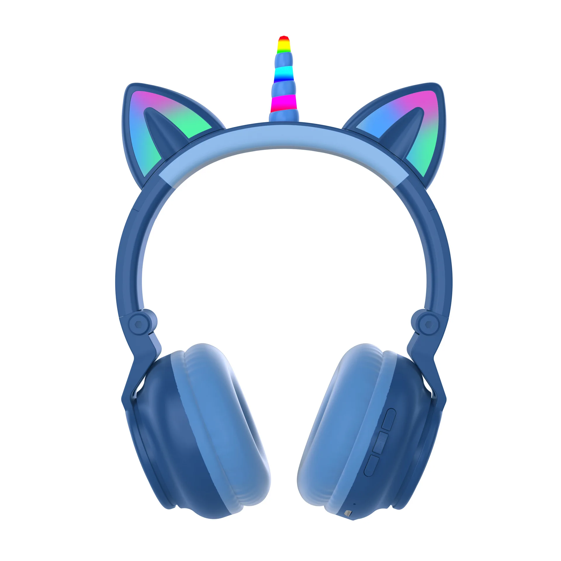 Cute Unicorn Wireless Headphones With Micrphones