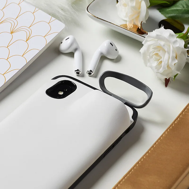 Для Apple iPhone 11 11 Pro 11 Pro Max чехол Xs Max Xr X 8 7 6 6s Plus чехол для гарнитура для airpods Держатель Жесткий чехол Прямая поставка