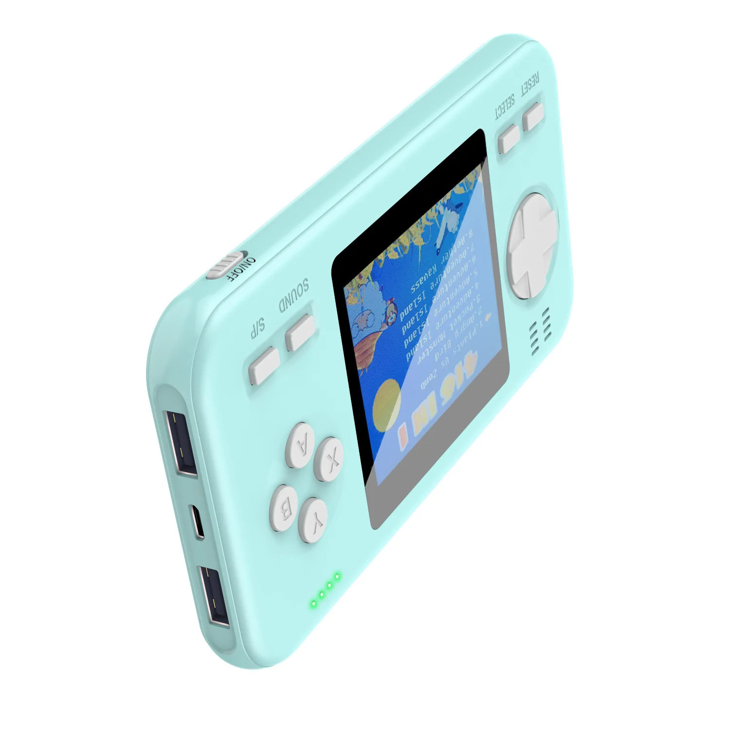 Ретро портативная мини портативная игровая консоль Gameboy 8-Bit lcd детский цветной телевизор игровой плеер встроенный 416 игр как мощность