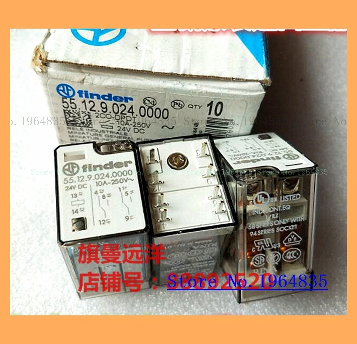

55.12.9.024.0000 24VDC 10A 8 Relay