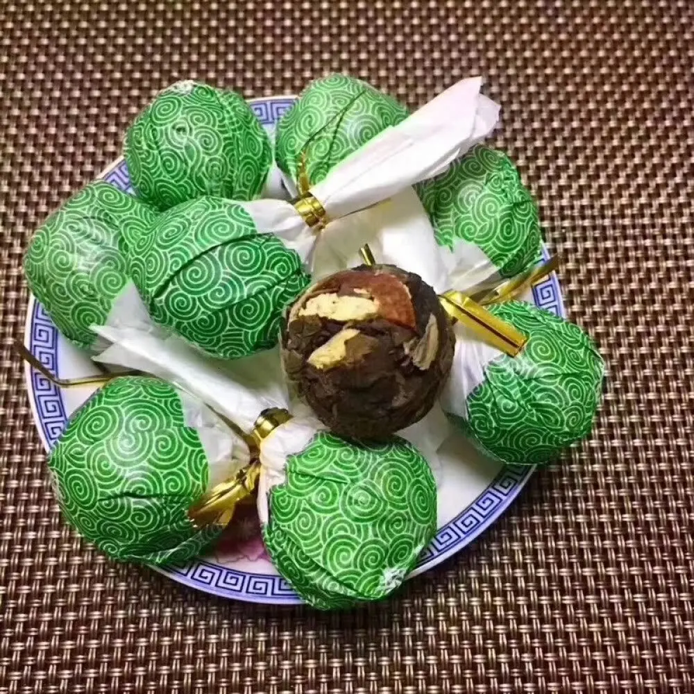 Fuding Новый клубный белый чай Chen Pei Long Zhu Ball Tea Xiaotuo Shoumei Старый шоколад 250 | Чаедробильные машины -4000728082500
