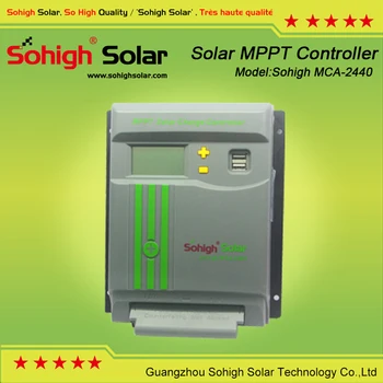 

MPPT Solar Charge Controller 12V/24V 30A 40A Solar Regulator Solar light control Smart system solar charger controller high qual