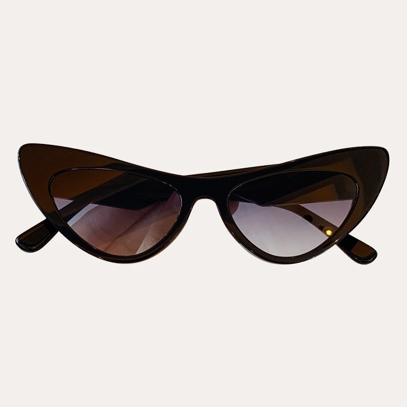 Кошачий глаз солнцезащитные очки для женщин с винтажные ацетатные оправы Зеркальные Солнцезащитные очки женские
