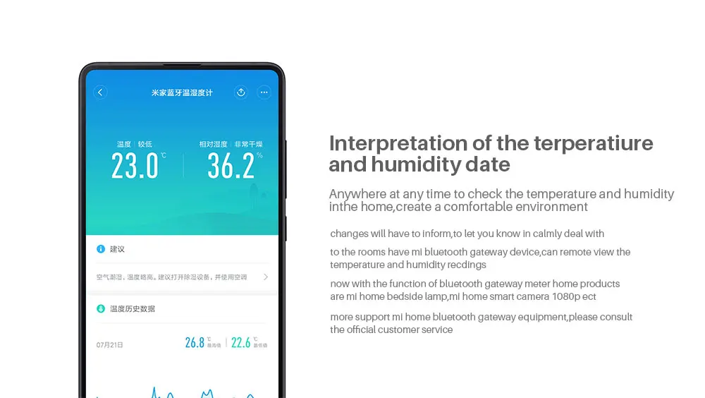 Xiao mi jia Bluetooth гигротермограф высокочувствительный датчик температуры и Hu mi dity Meter с ЖК-экраном на mi Home APP