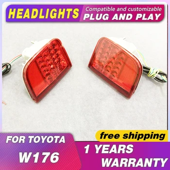 

car accessories for toyota Land Cruiser 2008-2015 LED rear bumper light rear fog lamp brake light