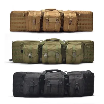 

Outdoor tactical camouflage 136 mother multi-function straight fishing bag 1 m 1.2 m portable dual-use backpack