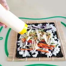 Удобная бутылка для соуса, кремовое масло, силиконовые инструменты для украшения торта на год, 4 отверстия, полезные кухонные инструменты