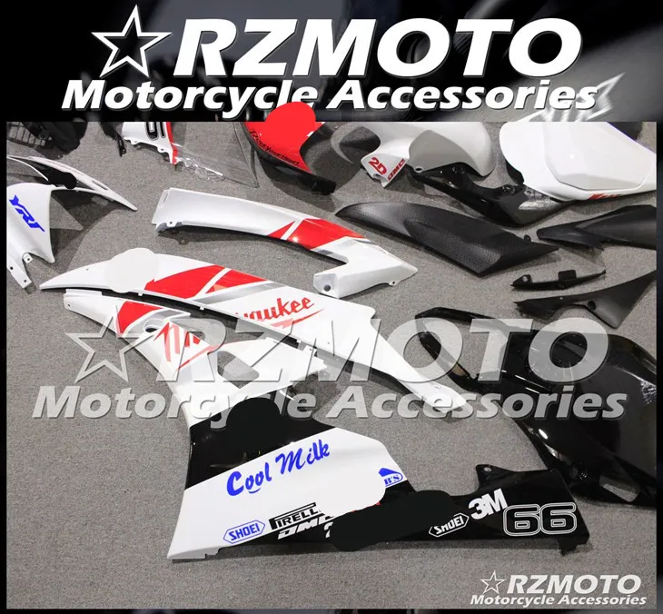 ABS мотоцикл обтекатель комплект для YAMAHA YZF R6 2006-2007 год кузов литьевая форма Магазин № 1677