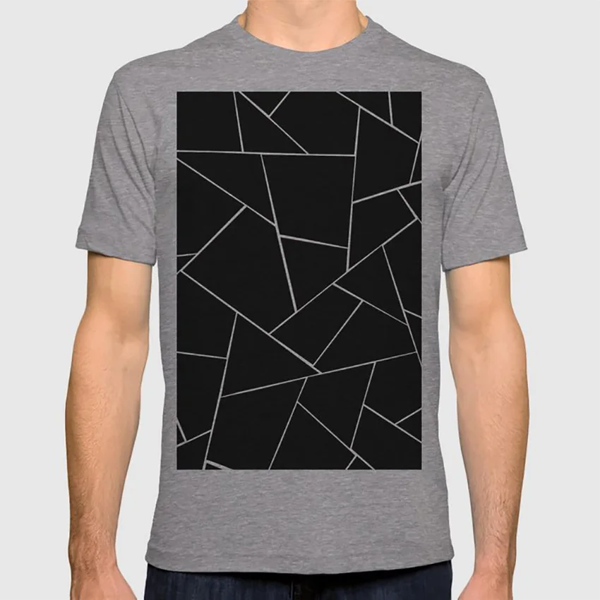 Черно-белая Геометрическая Glam#2# geo# Декор# art# society6 футболка черно-белая Геометрическая геометрический абстрактный дизайн интерьера