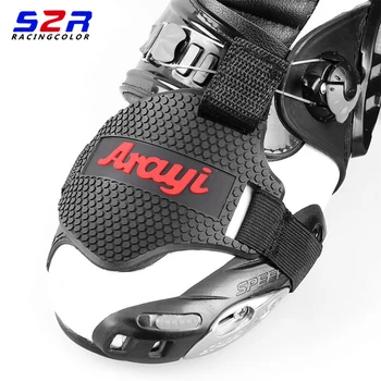 Motorfiets Schoenen Beschermende Motorcycle Gear Shifter Schoen Laarzen Protector Motor Boot Cover Beschermende Gear Shift Pad