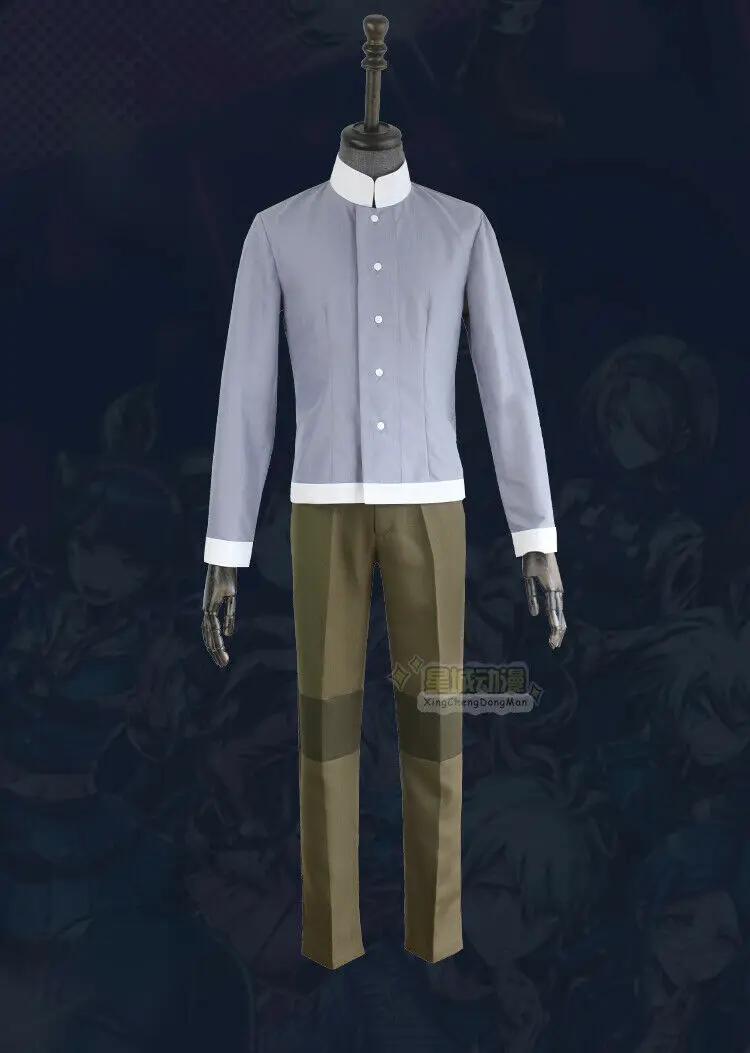 Danganronpa V3 Korekiyo Shinguji School Uniform Complete Outfit Cosplay Costume