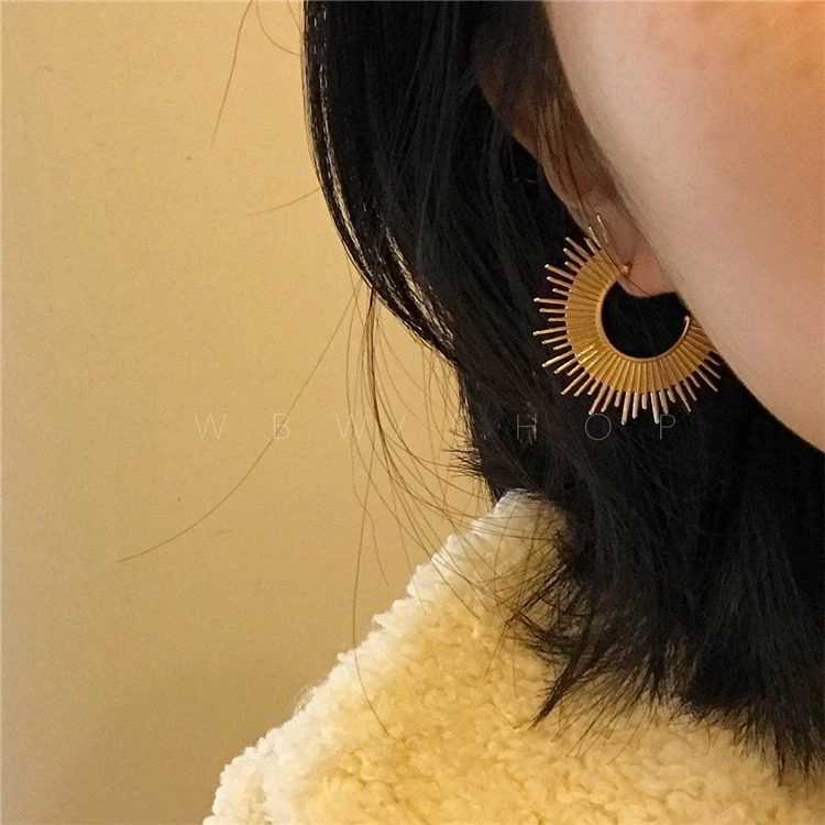 Нестареющие чудо-Гео нерегулярные CC шпильки серьги для женщин ювелирные изделия вечерние платья Топ милые шпильки Потрясающие готический панк 6337