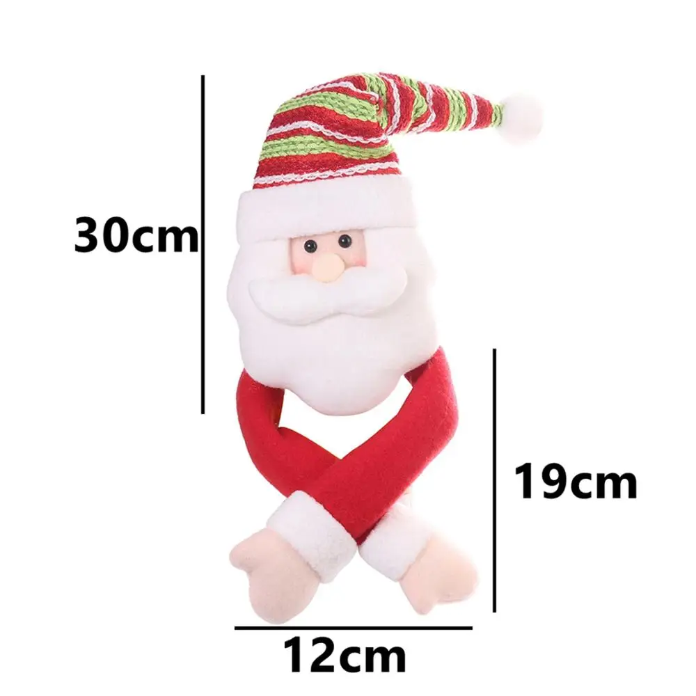 Santa Claus Dolls Taoup держать руки Санта Клаус куклы украшение для рождественского стола Счастливого Рождества украшения бутылки вина Обложка держатель сумки Рождественский лось олень - Цвет: Santa Claus Dolls