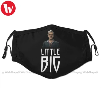 

Little Big Mouth Face Mask Little Big Skibidi Design Facial Mask Funny Fashion with 2 Filters for Adult