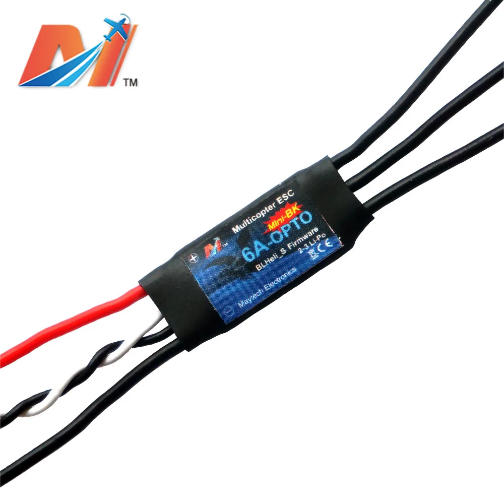 Maytech 6A BLHeli_S прошивка ESC для мини гоночный fpv-дрон