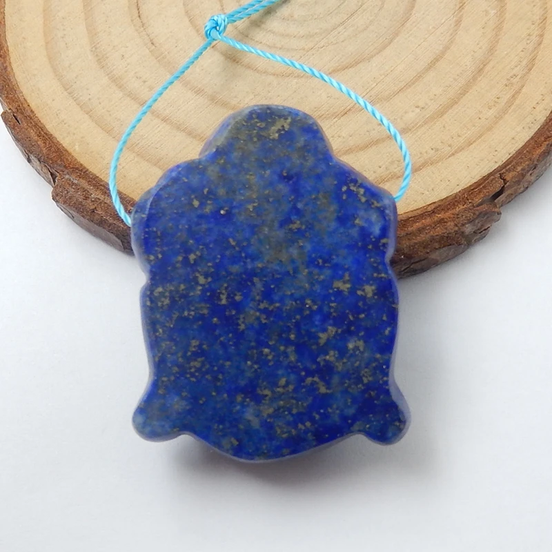 AAA горячая Распродажа лазурит оформление с боковым отверстием ожерелье кулон