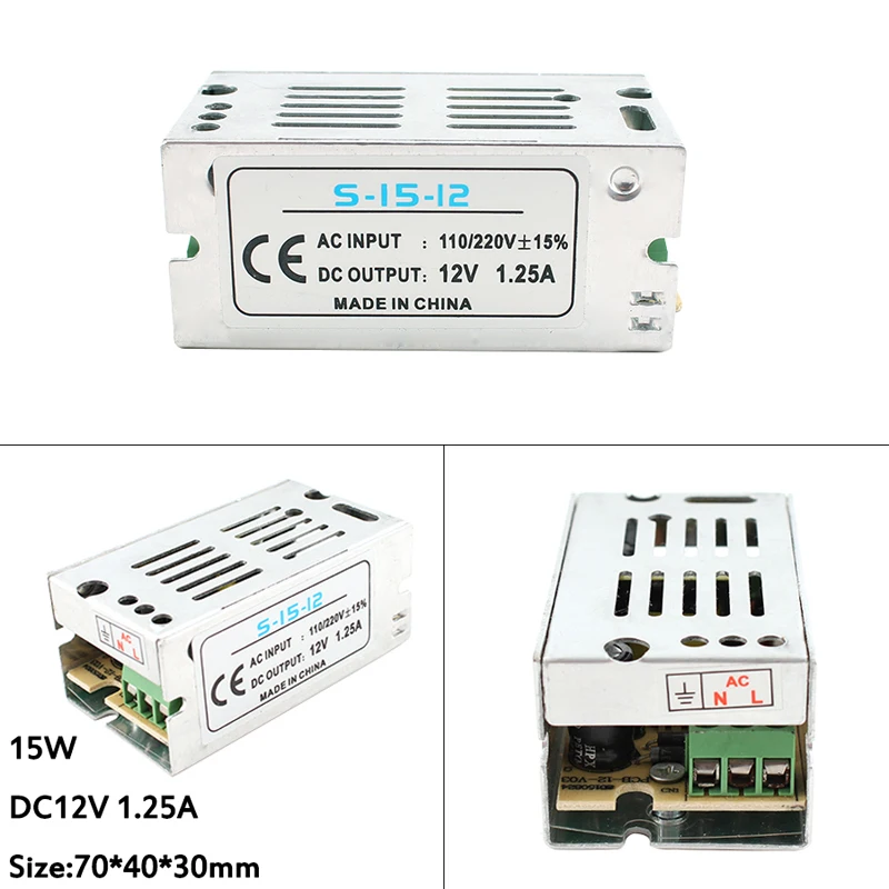 Lighting Transformers 5V 12V 24V Volt Power Supply Transformer 220V 5V 12V 24V 1A 2A 3A 5A 8A 10A 16.5A 20A 30A 33A Power Supply 2