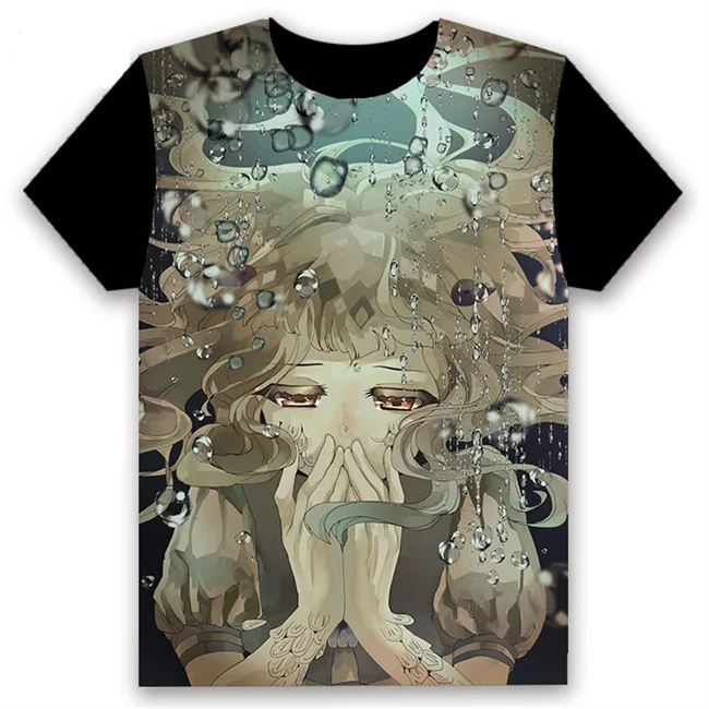 Футболка аниме в туалете Hanako-kun Jibaku Shounen Yashiro Косплей с коротким рукавом унисекс Повседневная Черная футболка Летняя забавная рубашка - Цвет: 19