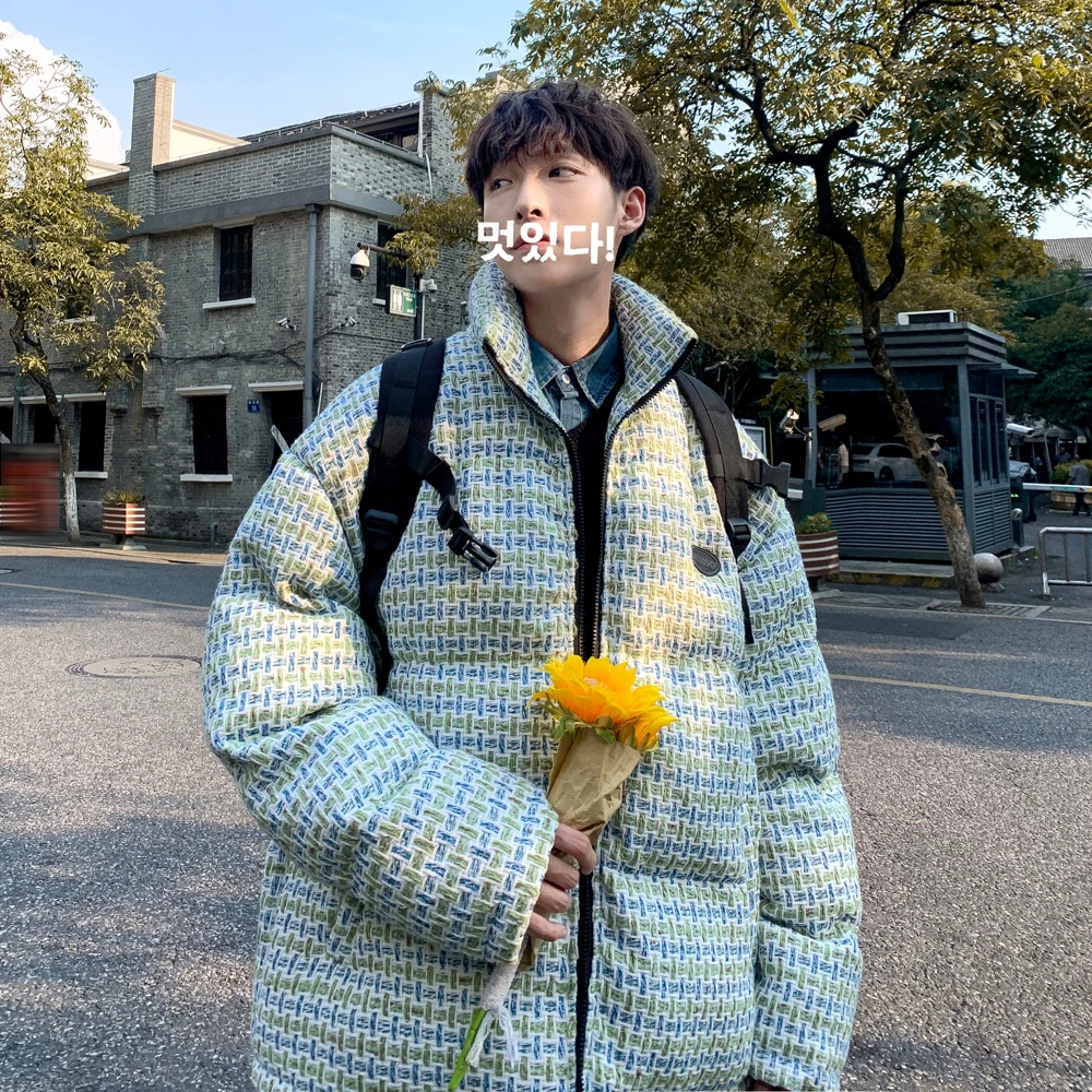 激安オンライン店舗 男性用の特大のふくらんでいるジャケット 流行の暖かい服 10代の大きなサイズ バブルコート ストリートウェア 冬の ファッション 値段 激安 Www Fanbase Co Ke