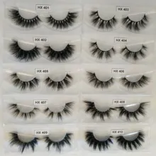 HEXUAN норковые ресницы для макияжа 20 мм ресницы для ресниц faux cils накладные ресницы для красоты