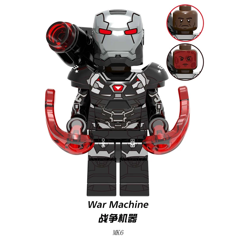 XH1266 Железный человек Mark 50 MK85 Мстители Endgame Железный человек Tony Stark Mark MK22 MK41 Супер Герои строительные блоки игрушка-подарок для детей GD236 - Цвет: XH1266