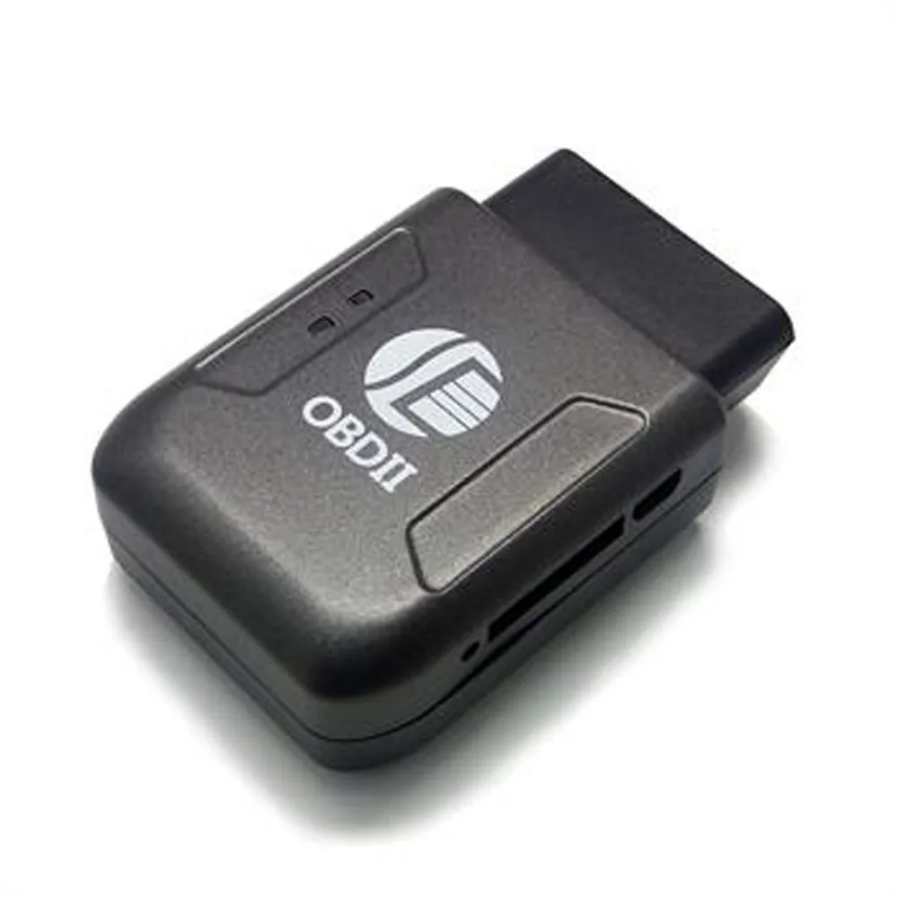 Черный Мини автомобиль грузовик в реальном времени GSM GPRS OBDII OBD2 автомобильный gps-трекер отслеживающее устройство с Светодиодный индикатор