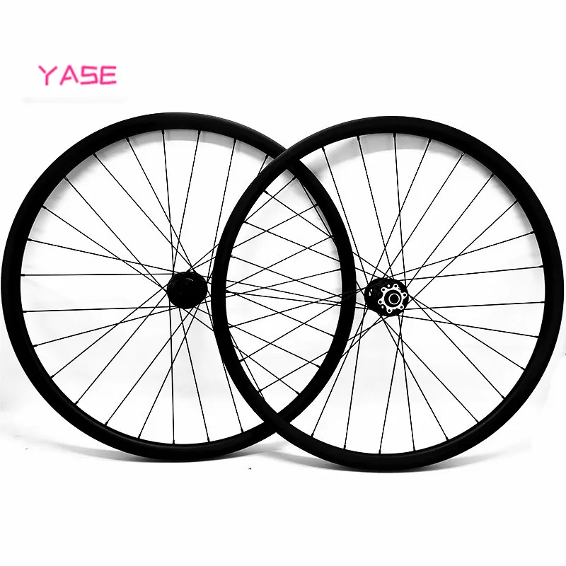 YASE 27,5 er mtb дисковые Углеродные колеса 30x30 мм бескамерные велосипедные mtb дисковые колеса FASTace DA201100x9 135x9 карбоновые дисковые колеса QR