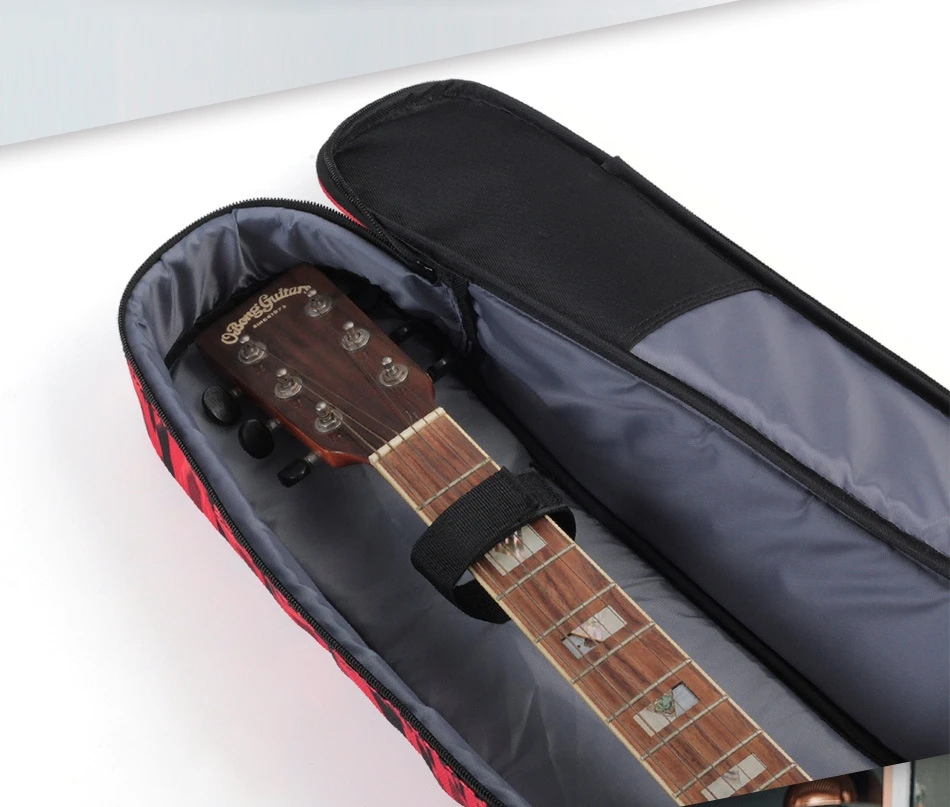 Гитарный чехол сумка акустическая 40 41 дюймов, классика народная Flattop Balladry Guitarra 10 мм цветной водонепроницаемый рюкзак для переноски Гига