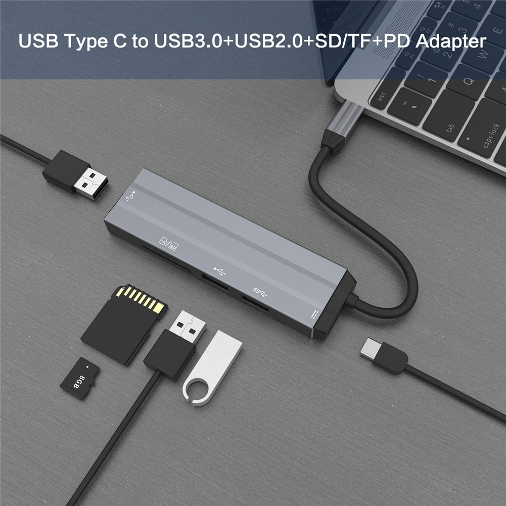 D USB-C концентратор type C концентратор USB 3,0 Thunderbolt HDMI RJ45 Кардер ридер адаптер для MacBook Pro samsung Galaxy S9 USB C концентратор - Цвет: D