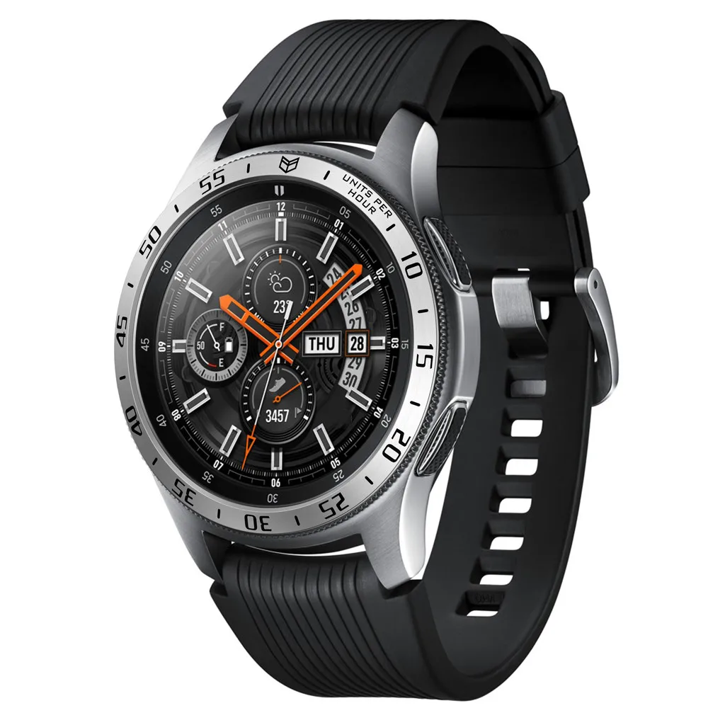 Для samsung Galaxy Watch 46 мм кольцо клейкая крышка против царапин Металл поставщик дропшиппинг