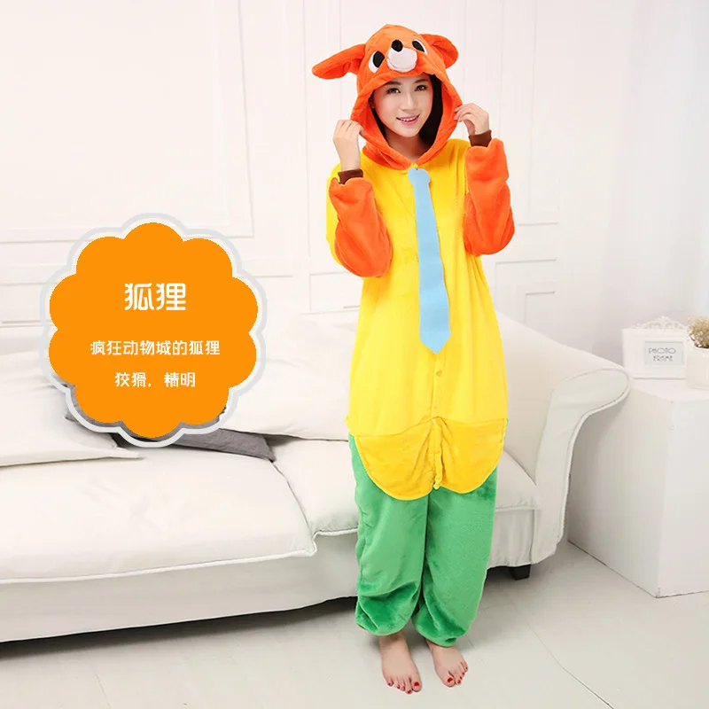 Judith Laverne Hopps Kigurumi костюмы для косплея для мужчин wo Мужчин Мультфильм ник Уайльд комбинезон Железный человек комбинезоны динозавр пижамы Косплей