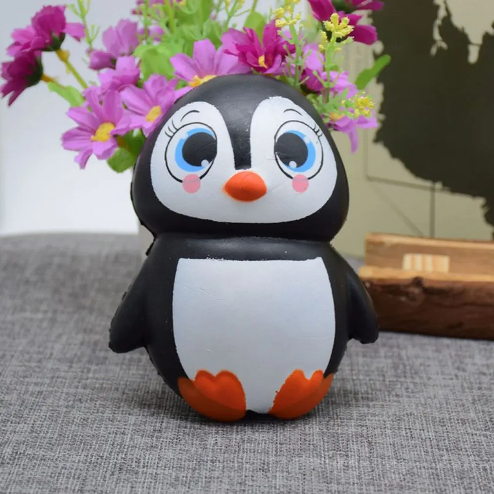 Милые Мультяшные Пингвины медленно поднимающиеся игрушки Kawaii сжимаемые игрушки анти-стресс детские игрушки для взрослых игрушки для снятия стресса