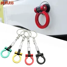 Алюминиевый сплав креативная Буксировка прицепа карабин для ключей брелок Автозапчасти Модель брелок принадлежности для гонки