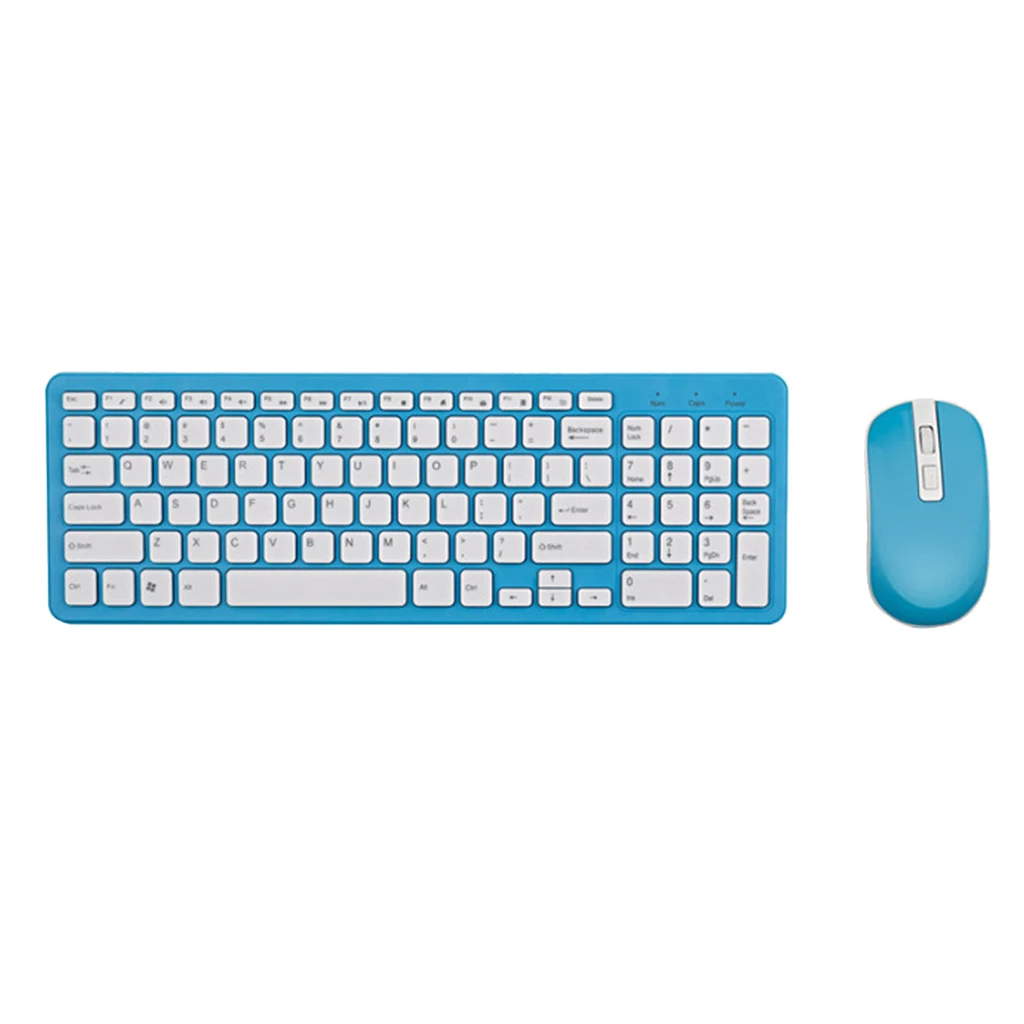 2.4G Multifunction Photoelectric Wireless Keyboard Mouse Kit For Office