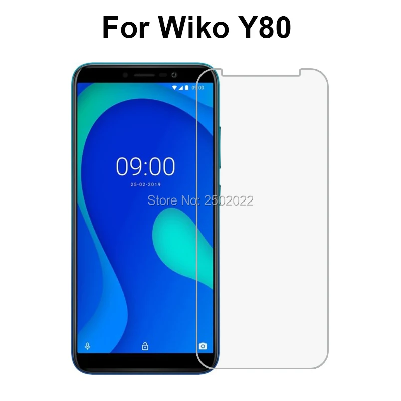 2.5D Закаленное стекло премиум класса для Wiko Y70 Y80 Y60 Защита экрана wiko y80 y70 y60