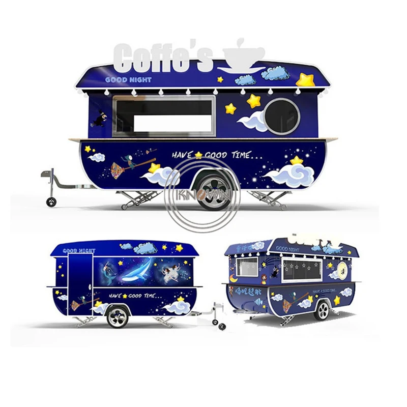 Настраиваемый прицеп для фастфуда оборудование кейтеринга отправка вид