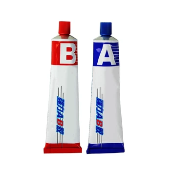 

2Pcs Strong Adhesive Gel Industrial Heat Resistance Cold Weld Metal Repair Paste A&B Adhesive Gel