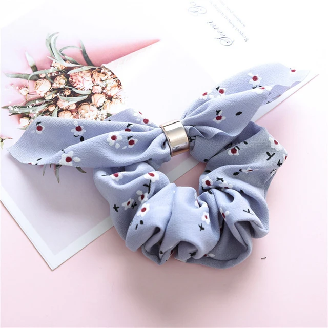 Fashion Scrunchier for Woman Elastic Hairband Knot Scrunchy Girls Hair Accessories Christmas Headbans Pleated Headband Scrunchie TR5