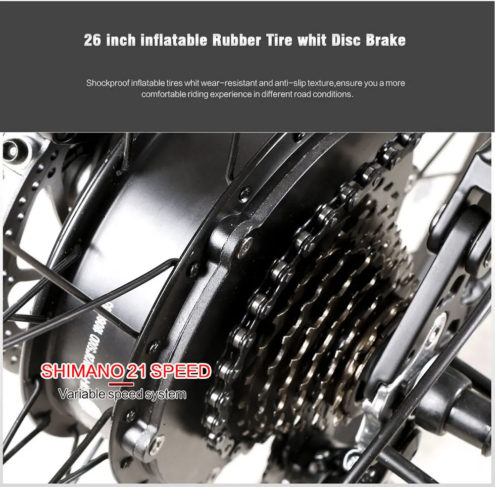 Samebike LO26 500W Electric bicycle-12