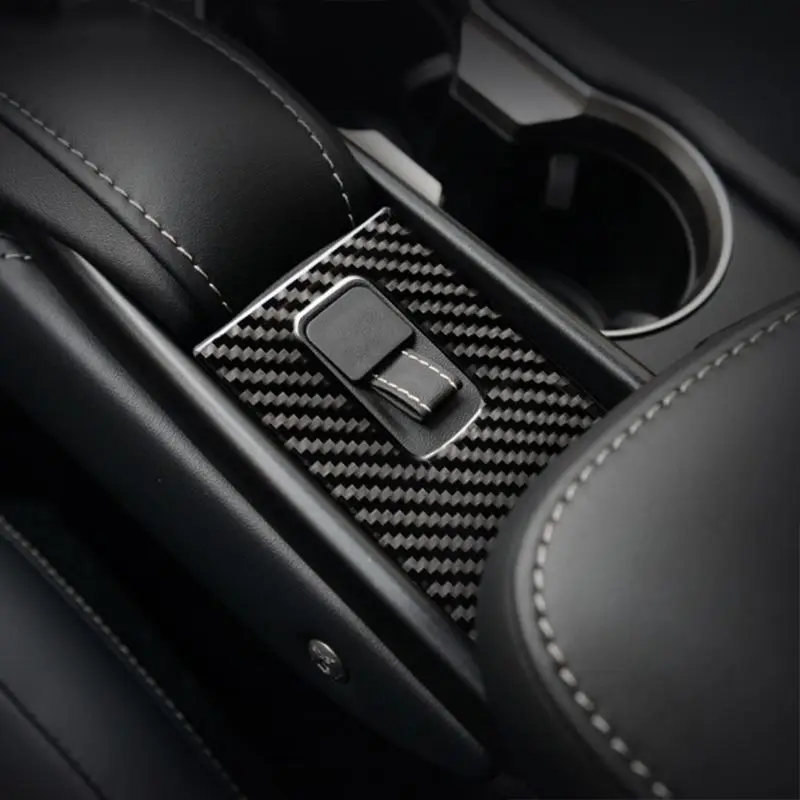 

Armrest box black carbon fiber sticker for Lexus NX 200 200t 300h