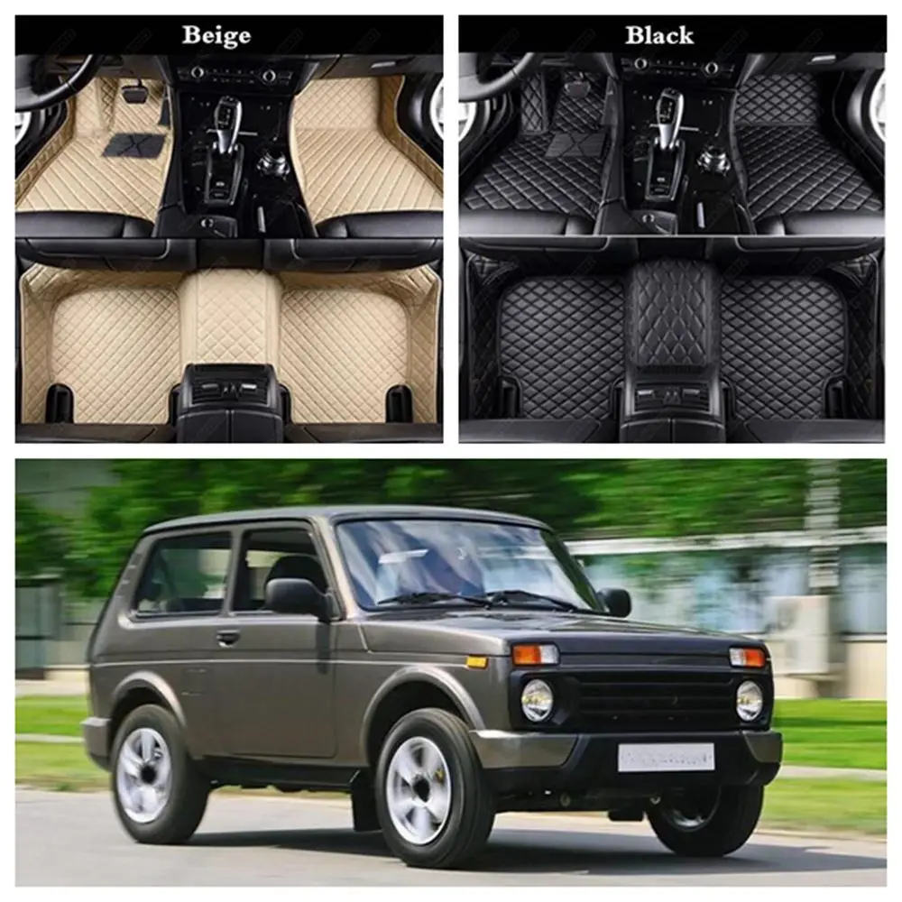 Автомобильные коврики для Lada 4x4 2121 Niva Lada Nive 2123 2115 2110 2111 2112 2113 2114 2115 2116 2117 2131 Niva автомобильные коврики для ног