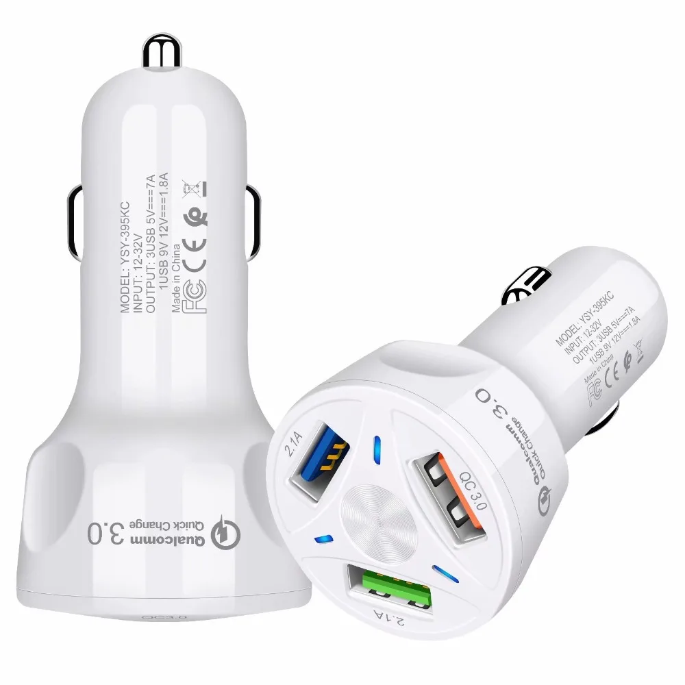 Vanniso Быстрая зарядка 4,0 3,0 USB Автомобильное зарядное устройство для iPhone 11 samsung Xiaomi huawei QC 3,0 QC 4,0 3.1A быстрое зарядное устройство для телефона