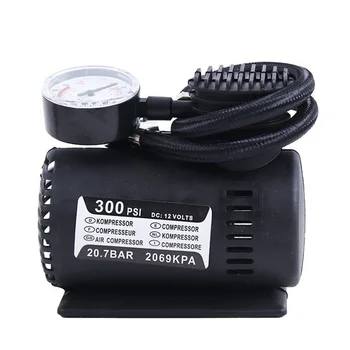 

12V 300PSI Portable Emergency Car Electric Air Compressor Kit for Ball Inflator Pump Football Basketball Balloon Swim Ring New