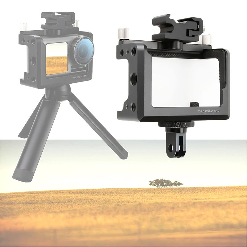 Для DJI OSMO Action camera защитная рамка запасная защита Удлинительный корпус черный